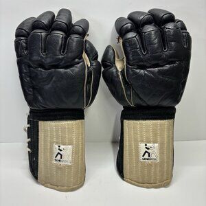 Vintage‎ Genesport Open Fighter Gloves Bruce Lee Dragon MMA UFC Boxer Combat